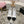 mary janes 60 double buckle white calfskin black grosgrain