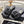 CC Camellia Slip-On Mules Black Canvas Sheepskin 735983