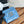 cc 19 zipped coin purse 11cm blue lambskin gold hardware
