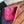 cc zipped wallet 20cm dark pink quilted caviar gold hardware