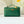 LP Extra Bag 19cm Ostrich Pattern Green Calfskin Gold Hardware