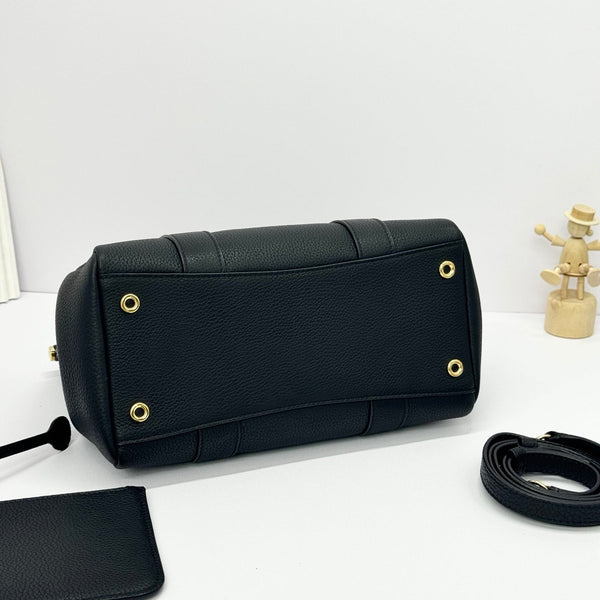 LP Loom L25 Black Lychee Pattern Calfskin 282182
