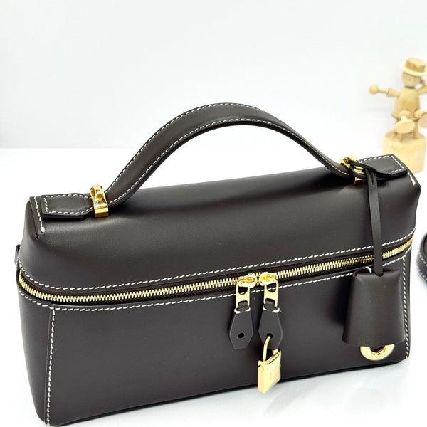 LP Extra Pouch L23 Coffee Smooth Calfskin 282134