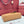 LP Extra Pouch L23 Gold Brown Ostrich Pattern Leather