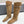HM 25ss Kelly Buckle Riding Boots Brown Suede 576116