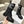 CD D-Major Ankle Boot In Black Mix White Tweed And Lambskin 107725