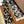 LETTER LOGO 178 CM SCARF IN BLACK MIX WHITE SHEEP WOOL AND SILK  393103