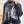 SCARF 200 CM IN BLACK MIX LIGHT GRAY CASHMERE 396377