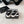 CC Low Sneaker 35mm Black Wrinkled Cowhide
