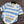 CD 2025 Striped Short-sleeved T-shirt Blue White tencel 606659