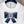 Chanel 2025 Bow Sweater White mix Blue Wool 99230