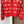 Miumiu 2025 V-neck Cardigan Red mix White Wool