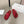 TR Slip-on Sandals Red Cowhide 872481