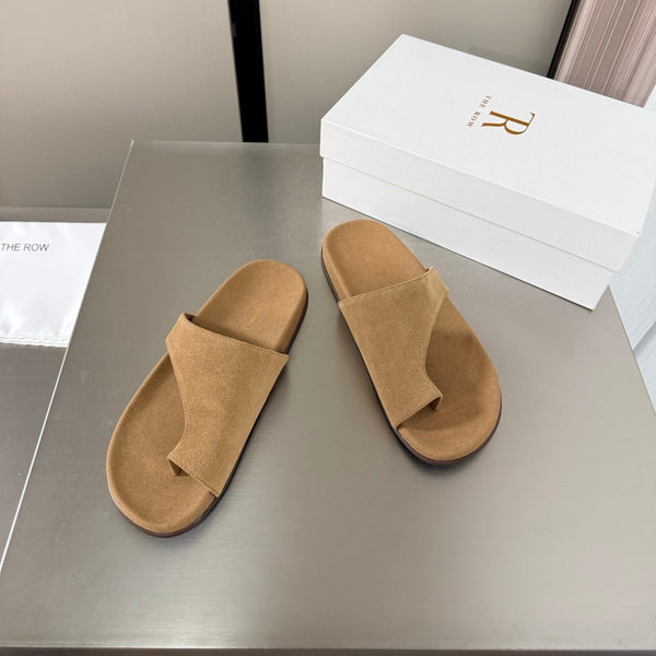 TR Slip-on Sandals Beige Suede 872483