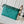POCHETTE VOYAGE SOUPLE 32 IN GREEN MONOGRAM HERITAGE CANVAS