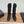 CC 25b Camellia Flower Long Boots 40mm Black Mesh & Frabic 429750