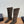 Chanel 25 Long Boot Brown Suede 465617
