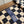 DAMIER SCARF 200 CM IN BLACK MIX TAN BEIGE CASHMERE 388194