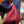 DOUBLE-FACE STOLE 200 CM IN DARK PURPLE AND RED PINK CASHMERE 394773