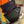 DOUBLE-FACE STOLE 200 CM IN DARK PURPLE AND RED PINK CASHMERE 394773