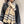 SCARF 200 CM IN CAMEL BEIGE MIX BLACK CASHMERE AND SILK 410306