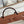 HERBAG ZIP 31 LAQUERED BAG IN OFF-WHITE MIX BROWN H PLUME CANVAS AND BROWN COWHIDE