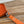 MINI NEO 17 EVELYNE BAG IN FIRE ORANGE CANVAS AND CALFSKIN