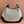 BODY MEDIUM SHOULDER BAD 49 IN NATURAL CANVAS AND BLACK CALFSKIN GOLD HARDWARE