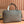 BEAU TOP HANDLE BAG 34 IN DARK GREY SMOOTH CALFSKIN