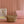 Miu Matelassé Pouch Bag 15cm Light Brown Leather