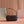 Miu Leather Pouch Bag 20cm Chocolate Leather