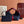 GG 2025 Giglio SmallTote Bag 25cm Dark Blue Red Suede Canvas 273270