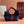 GG 2025 Giglio SmallTote Bag 25cm Dark Blue Red Suede Canvas 273270