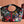 GG 26 Giglio Flora Large Tote Bag 60cm Black Canvas 292578