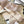 SCARF 184 CM IN ROSY BROWN MIX WHITE MERINO WOOL 393119