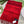 SCARF 200 CM IN CHERRY RED CASHMERE 396378