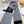 CC 25 Classic Scarf 175cm Light Gray Black Wool 971058