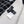 CC 25 Scarf 190cm Black White Wool 968580