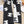 CC 25 Scarf 190cm Black White Wool 968580