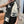 CC 25 Scarf 190cm Black White Wool 968580