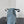 CRUSH SMALL TOTE BAG 26 IN BLUE WASHED DENIM SILVER HARDWARE