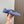 Alaia 2025 Criss Cross With Stud Ballet Flats Royal Blue Suede 293211