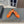 Alaia 2025 Criss Cross With Stud Ballet Flats Orange Suede 293215