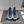 Chanel 25 Sneaker Blue White Black Suede Sheepskin 540286