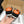 LOEW 26s Ballet Runner 2.0 Black Orange Suede Sheepskin 683937
