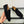 HM Men's Loafer Black Suede 603629