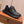 PRA SNEAKER IN BLACK PLAIN LEATHER LOGO