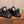 PRA SNEAKER IN BLACK PLAIN LEATHER LOGO