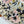 24S Flap Bag 20cm Multicolor Sequin Pink Flower Pearl Caflskin