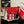 CC 2026 Bag 54cm Red Mix Colors Canvas Leather